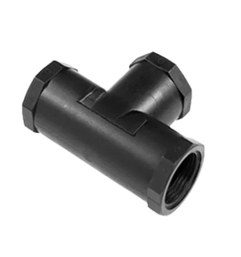 Polypropylene Tee for LDPE Pipe, 20 to 40 mm Polypropylene tee fitting for 20 to 40 mm Class 3 and 6 LDPE irrigation pipe