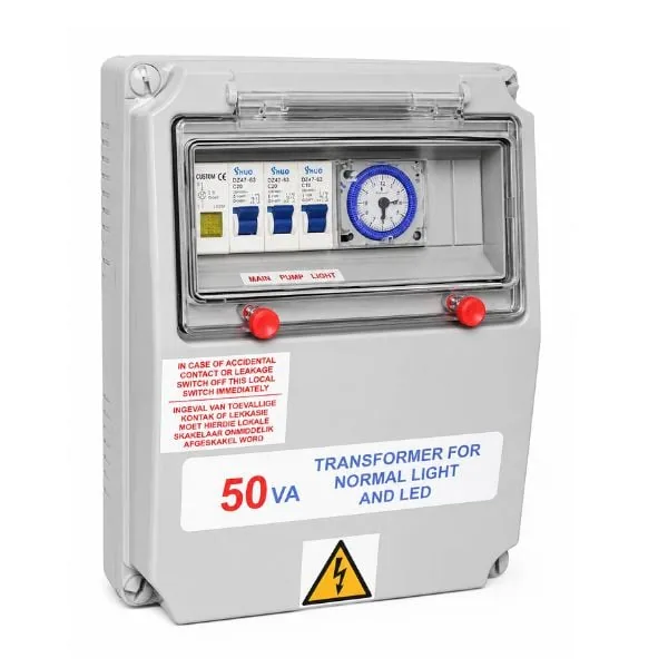 50VA pool distribution board weather-resistant enclosure