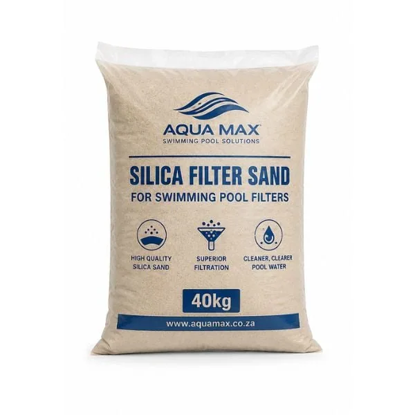 40 kg bag of graded silica pool filter sand