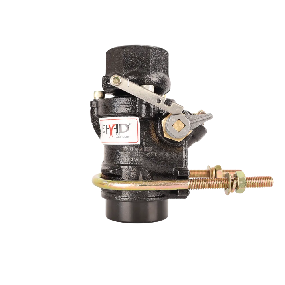 Shear Valve, 1.5" Double Poppet, Cast Iron 1.5 inch cast iron double poppet shear valve with Buna-N seals