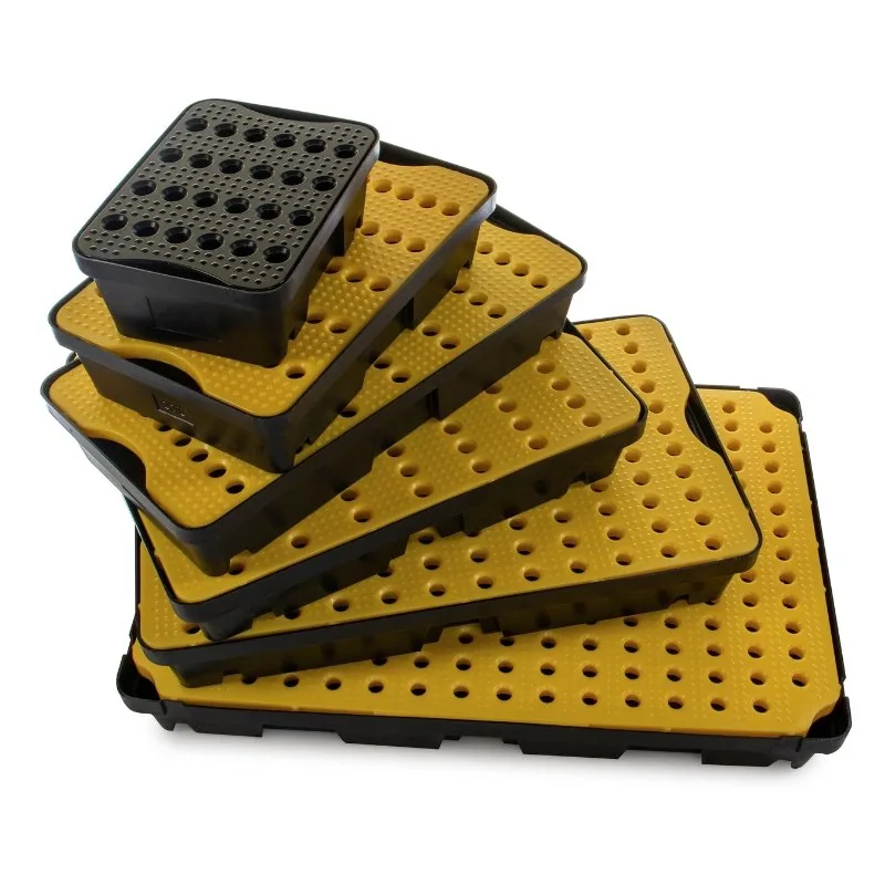 100 L Spill Containment Tray, 1200 × 800 mm, Black Range of spill containment trays in different sizes