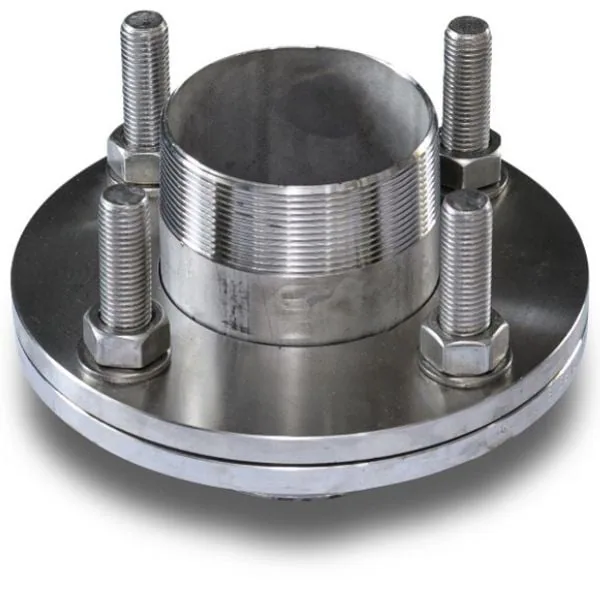 Heavy duty 3 inch stainless steel flange for silo and transport tanks