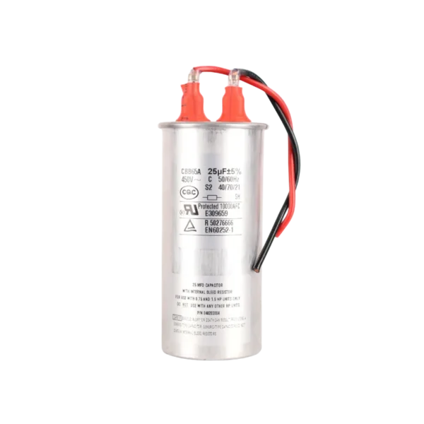 25 µF 450 V run capacitor for a 1.5 HP submersible turbine pump