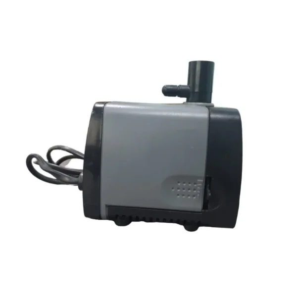 Submersible aquaponics water pump rated 1100 litres per hour at 230 volts