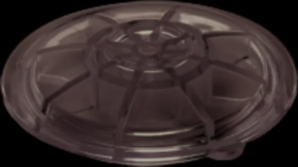 Clear replacement lid for Superflo pool pump strainer housing, code 500-6097
