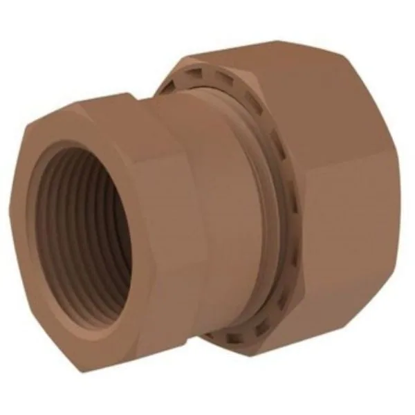 Unitwist Female Coupler 22 mm x 3/4 inch PPR plumbing fitting, code UT2002B
