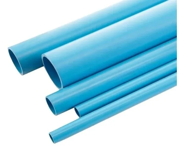 Blue uPVC Class 16 pressure pipe in 6 m lengths, 20 to 50 mm