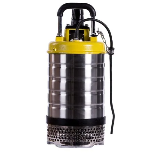 VTS222 2.2 kW stainless steel dewatering submersible pump, 50 mm outlet